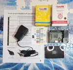 Raspberry Pi 3 Starter Canakit Black Case, Sd Card, 2.5A Adapter, Python. Fixed Price $39.95.