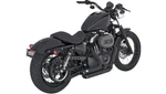 Vance & Hines 47219 Shortshots Staggered Exhaust System, Black Free Shipping. Fixed Price $645.00.