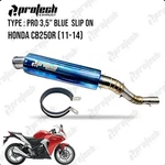 3,5" Exhaust Pipes Muffler Slip Honda CBR250R Cbu Abs Repsol 11-14. Fixed Price $200.00.