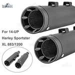 3" Muffler Slip Exhaust Pipes For Harley Sportster Xl 883 1200 Iron 2014-2022. Fixed Price $148.99.