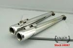 2001 Harley Electra Glide 3" Slip On Exhaust Muffler Pipe Set Chrome #4047. Fixed Price $175.00.