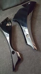 New Victory 5136647-01/5136648-02 Fairing, Chin, Lh & Rh Set X-1 Gloss Black. Fixed Price $539.07.