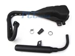 Exhaust Muffler Pipe System For Yamaha Y-zinger Aftermarket EX21. Fixed Price $73.99.