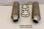 Pair Exhaust Terminals Muffler Set Ducati Supersport 1000 Ds One Dented. Fixed Price $222.48.