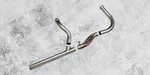 Harley Fl Panhead Big Twin 1958-1965 Exhaust Pipes Raw Steel 4 Pieces. Fixed Price $525.00.