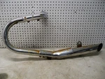 Honda 84 VT700 Shadow Left Side Exhaust Header Pipe Muffler Oem. Fixed Price $49.99.