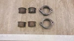 1994 Kawasaki EX250 Ninja K664) Exhaust Clamps Flanges And Shims. Fixed Price $36.99.