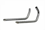 Exhaust Drag Pipe Set Slash Cut Ends For Harley Davidson By V-twin. Fixed Price $306.17.