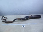 1986 Yamaha XT350 Enduro Y21065) Exhaust Headers Muffler Pipe Assembly. Fixed Price $230.00.