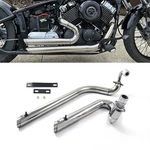 Shortshots Staggered Exhaust Pipes For Yamaha XVS650 Dragstar 400. Fixed Price $148.50.