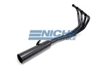 Honda CB400F 75-77 Mac 4-INTO-1 Canister Exhaust System. Fixed Price $352.95.