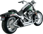 Vance & Hines Shortshots Staggered Exhaust System Chrome 17221. Fixed Price $651.89.