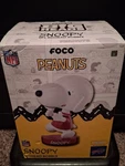 Foco Peanuts Big Snoopy Nfl Bobblehead Buffalo Bills Football New In Box. Fixed Price $49.99.
