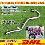 P02 Pipe Header Honda Exhaust CRF450 Rl 2021-2022 Powerbomb Dominator. Fixed Price $288.08.