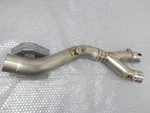 Yamaha YZF-R1 '15 Akrapovic Titanium Link Pipe, Unused. Fixed Price $1402.61.