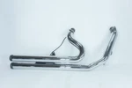 2012 Harley Dyna Switchback Oem Exhaust Header Pipes Muffler W/ Bracket Rinehart. Fixed Price $378.00.