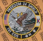 Usaf Air Force 701ST Combat Operations Sq Cos Freedom Shield 3.75" Patch C/e. Fixed Price $6.00.