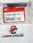 Nos Genuine Honda Exhaust Pipe Spring CR80R CR85R CR125R CR250R 18332-KS6-000. Fixed Price $15.89.