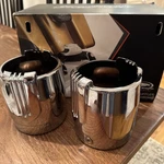 Harley-davisdon 2017-2025 Screamin' Eagle Defiance 4.5" End Caps Chrome 65100095. Fixed Price $100.00.