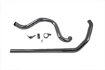 True Dual Exhaust Pipe System Chrome For Harley-davidson. Fixed Price $767.99.