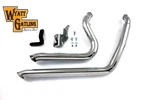 Wyatt Gatling Exhaust Drag Pipe Set Side Sweeper For Harley-davidson. Fixed Price $353.99.