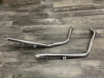 1984-1993 Fxst Harley Davidson Drags Slash Cut Chrome Muffler Exhaust Pipes Mac. Fixed Price $149.99.