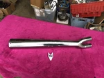 Map Exhaust Harley Chopper Honda 750 Triumph 2-1 Into Vintage Collector Pipe. Fixed Price $157.50.
