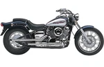 Cobra 2" Slash Cut Drag Pipes Chrome Exhaust System (2263). Fixed Price $514.87.
