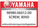Yamaha Oem Part 98980-06012-00. Fixed Price $9.49.