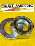 Rear Axle Nut RM-Z250, RM-Z450 2005-CURRENT Replaces Part #64721-13K00. Fixed Price $9.99.