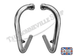 Triumph 1971 650 Oil In Frame Exhaust Pipe Set Unbalanced Pn# 71-2753 71-2756. Fixed Price $413.49.