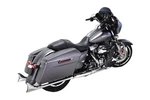Harley M8 36 Inch Straight Fishtail Exhaust Extension Set Chrome Fits 2017-UP Fl. Fixed Price $169.38.