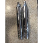 Harley Davidson Chrome Mufflers Flt 1340 1450 Exhaust Set 65546-98A 65547-98A. Fixed Price $199.95.