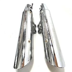1996 To 2009 Kawasaki Vulcan EN500 Oem Exhaust Pipes & Mufflers, P/n 18049-1751. Fixed Price $350.00.
