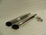 Harley Slash Out Muffler Kit 80461-05 For Flstn/i 2005-2006. Fixed Price $140.00.