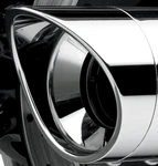 Cobra 4IN Billet Exhaust Scalloped For 4" Muffler Only PT-1009P. Fixed Price $99.70.