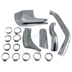 V-twin Manufacturing Chrome Crossover Heat Shield Set 30-0350. Fixed Price $139.50.