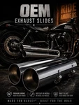 Harley Davidson Touring Slip Mufflers Oem 65592-09A Road Glide Street. Fixed Price $79.00.