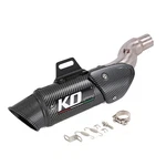 For Honda CTX700 Exhaust Tips Mid Link Pipe Slip Steel Muffler 51MM System. Fixed Price $98.00.