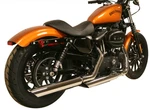 Rush Exhaust 34201 3" Slip-on Muffler Set Chrome For 2014-2022 Harley Sportster. Fixed Price $261.75.