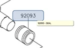 Kawasaki Oem 2000-2020 KX65 Seal 92093-1511. Fixed Price $17.91.