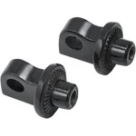 Kuryakyn 8888 Male-mount Footpegs Adapter Splined Black. Fixed Price $68.99.