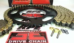 2009-2013 Suzuki SFV650 Jt Z3 Gold 520 X-ring Oem Chain And Sprockets Kit. Fixed Price $159.95.