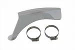 Left Vertical Exhaust Heat Shield For Harley Davidson By V-twin. Fixed Price $38.32.