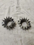 82 CM450A Hondamatic Header Exhaust Pipe Mount Brackets. Fixed Price $17.99.