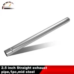 2.25" Od Mild Steel Exhaust Pipe 47" Long Custom Diy Polished Straight Tube. Fixed Price $34.99.