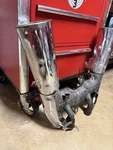 1985-2007 Yamaha Vmax 1200 VMX12 Exhaust System Header Pipes Muffler. Fixed Price $180.00.