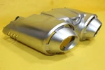 04-09 Yamaha FZ6 Rear Back Muffler Exhaust Pipe Cover Heat Shield Guard. Fixed Price $68.37.