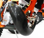 P3 Carbon Fiber Pipe Guard For Stock/fmf Gnarly #101064-FMF Husqvarna. Fixed Price $167.28.