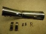 85-86 Honda Shadow VT1100 Exhaust Heat Shield Guard Chrome Right Lower Oem 1985. Fixed Price $35.90.